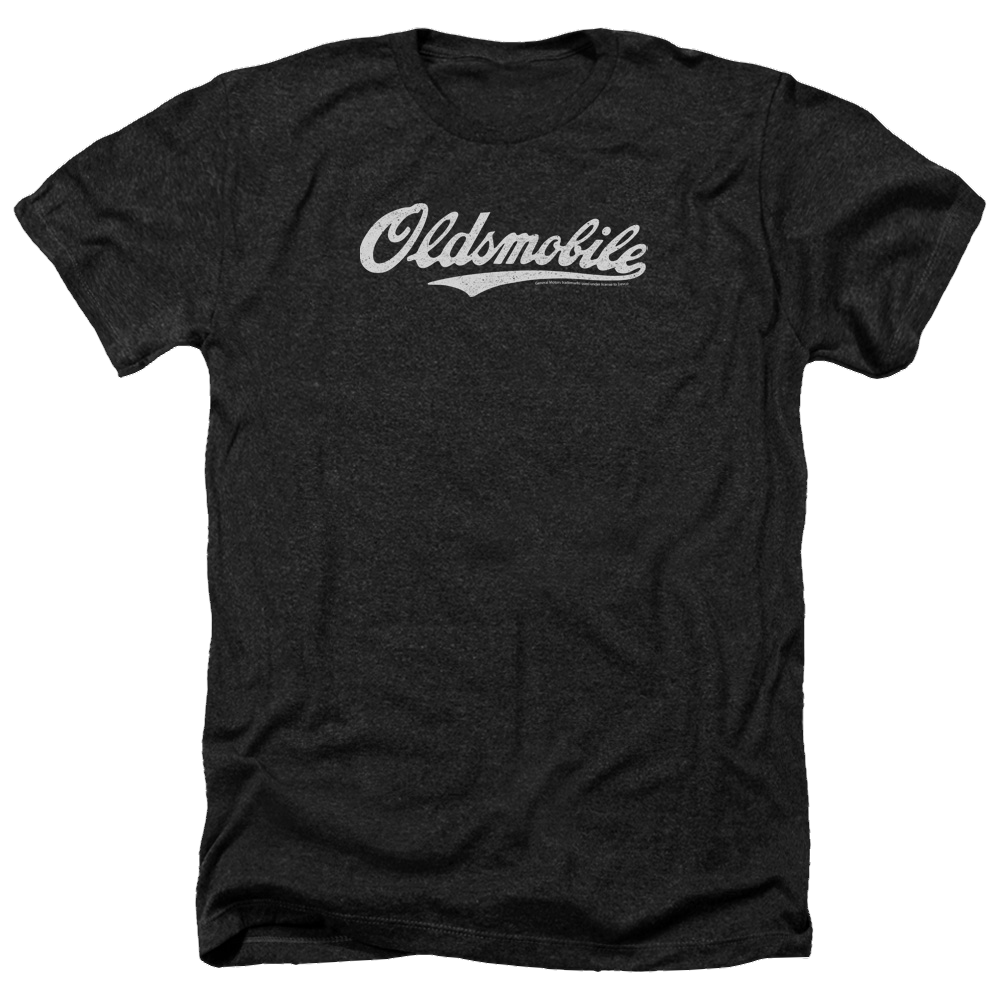 Oldsmobile Oldsmobile Cursive Logo Men's Heather T-Shirt Men's Heather T-Shirt Oldsmobile   