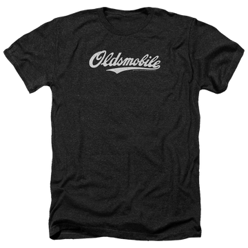 Oldsmobile Oldsmobile Cursive Logo Men's Heather T-Shirt Men's Heather T-Shirt Oldsmobile   