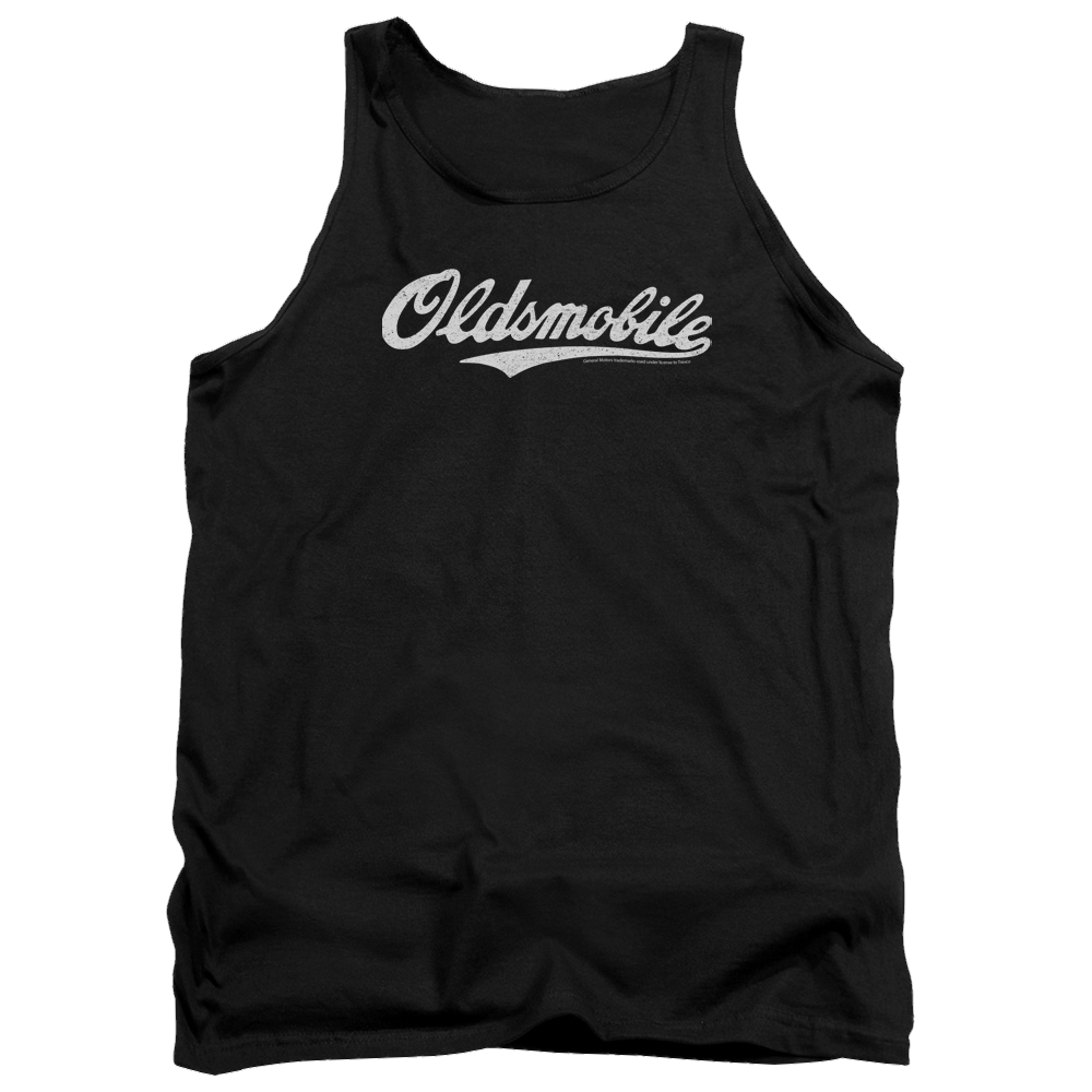 Oldsmobile Oldsmobile Cursive Logo Men's Tank Men's Tank Oldsmobile   