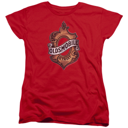 Oldsmobile Detroit Emblem Women's T-Shirt Women's T-Shirt Oldsmobile   