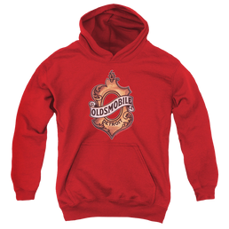 Oldsmobile Detroit Emblem Youth Hoodie (Ages 8-12) Youth Hoodie (Ages 8-12) Oldsmobile   