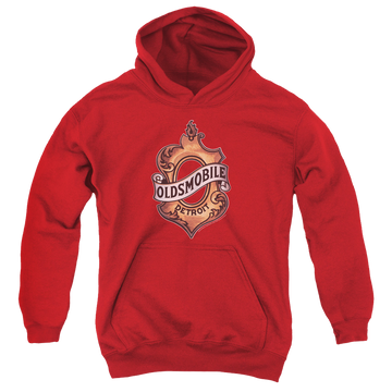 Oldsmobile Detroit Emblem Youth Hoodie (Ages 8-12) Youth Hoodie (Ages 8-12) Oldsmobile   