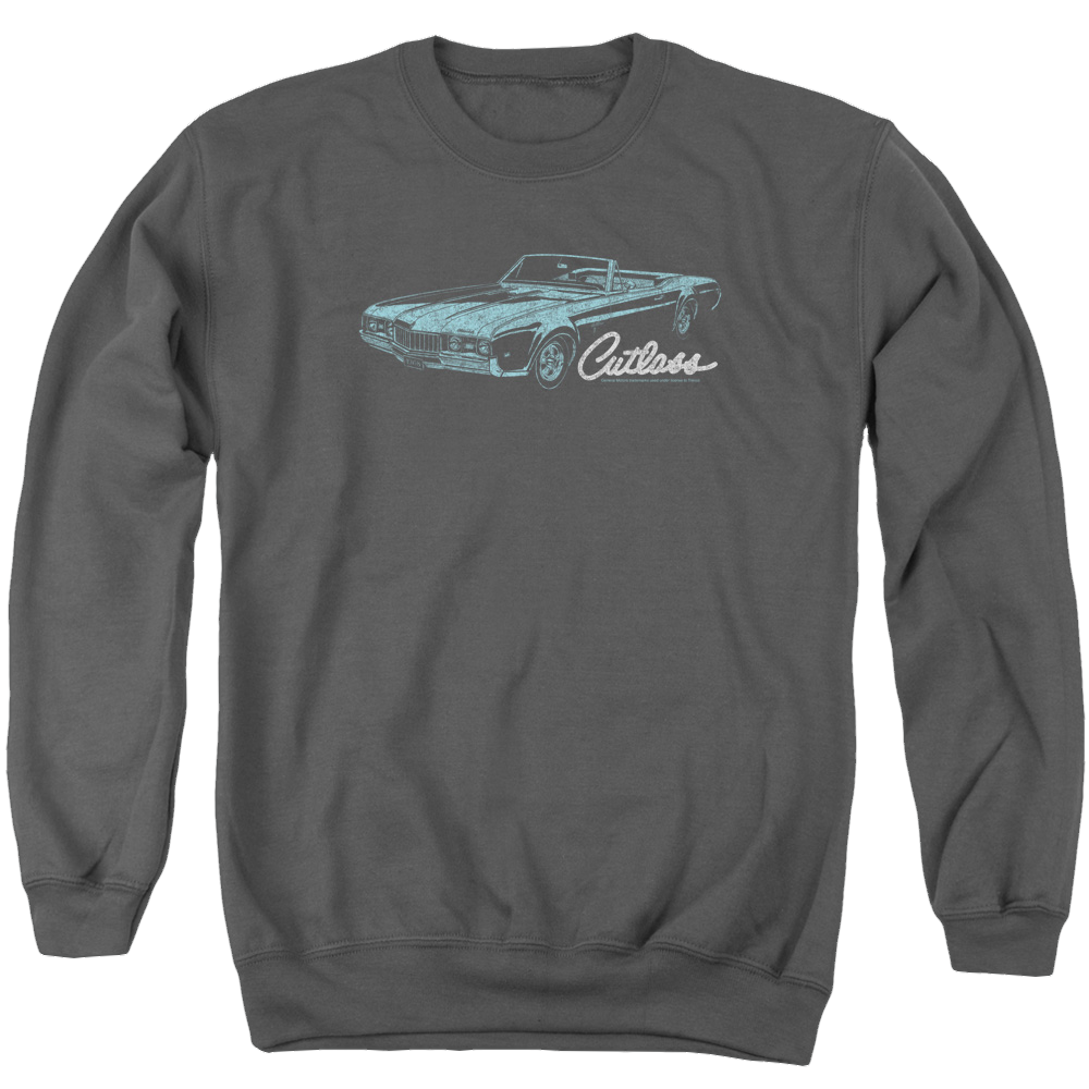 Oldsmobile 68 Cutlass Men's Crewneck Sweatshirt Men's Crewneck Sweatshirt Oldsmobile   