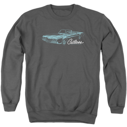 Oldsmobile 68 Cutlass Men's Crewneck Sweatshirt Men's Crewneck Sweatshirt Oldsmobile   
