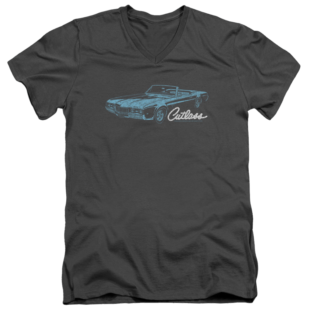 Oldsmobile 68 Cutlass Men's V-Neck T-Shirt Men's V-Neck T-Shirt Oldsmobile   