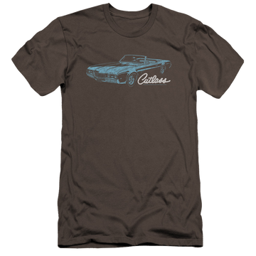 Oldsmobile 68 Cutlass Men's Premium Slim Fit T-Shirt Men's Premium Slim Fit T-Shirt Oldsmobile   