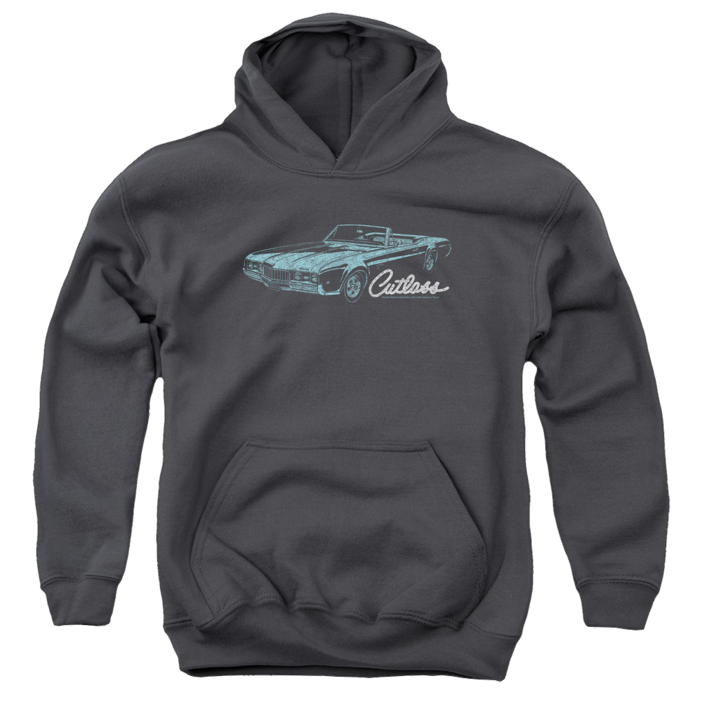 Oldsmobile 68 Cutlass Youth Hoodie (Ages 8-12) Youth Hoodie (Ages 8-12) Oldsmobile   