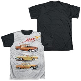 Oldsmobile Rocket Line Men's Black Back T-Shirt Men's Black Back T-Shirt Oldsmobile   