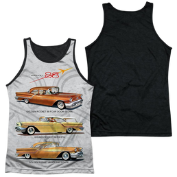 Oldsmobile Rocket Line Men's Black Back Tank Men's Black Back Tank Oldsmobile   