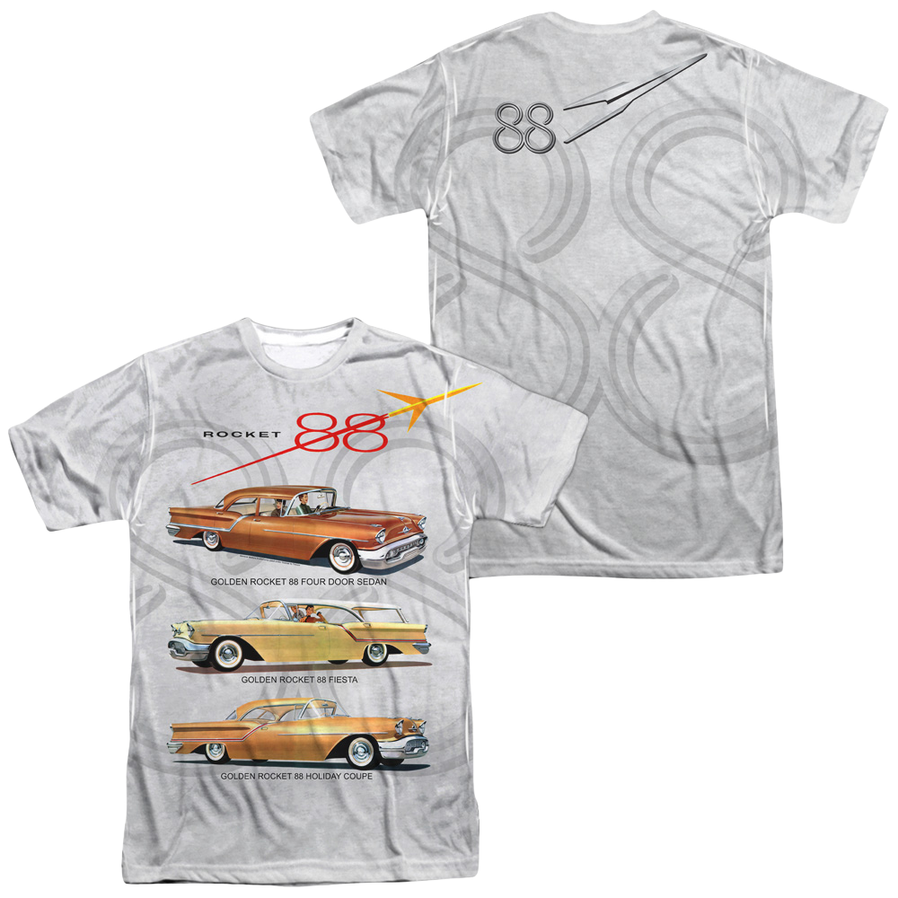 Oldsmobile Rocket Line Men's All Over Print T-Shirt Men's All-Over Print T-Shirt Oldsmobile   