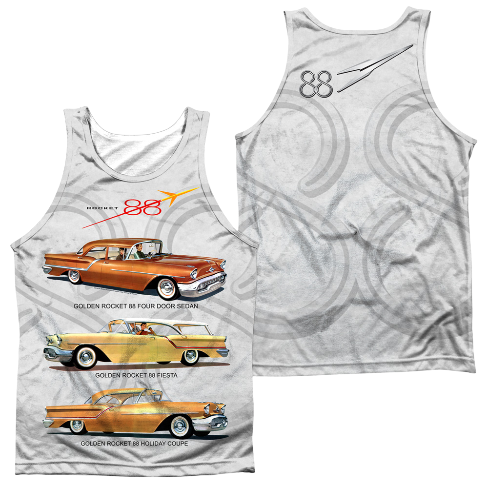 Oldsmobile Rocket Line Men's All Over Print Tank Men's All Over Print Tank Oldsmobile   
