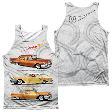 Oldsmobile Rocket Line Men's All Over Print Tank Men's All Over Print Tank Oldsmobile   