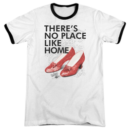 Wizard of Oz No Place Like Home Men's Ringer T-Shirt Men's Ringer T-Shirt Wizard of Oz   