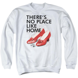 Wizard of Oz No Place Like Home Men's Crewneck Sweatshirt Men's Crewneck Sweatshirt Wizard of Oz   
