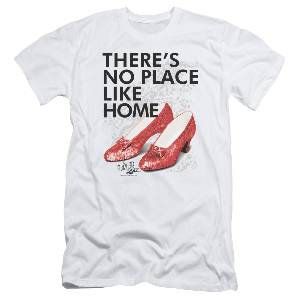 Wizard of Oz No Place Like Home Men's Slim Fit T-Shirt Men's Slim Fit T-Shirt Wizard of Oz   