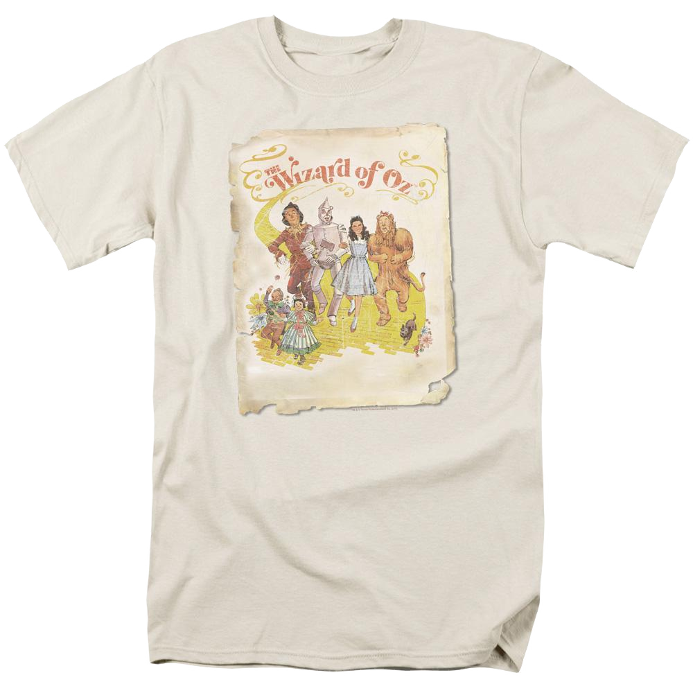 Wizard of Oz Poster Men's Regular Fit T-Shirt Men's Regular Fit T-Shirt Wizard of Oz   
