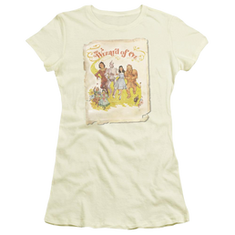 Wizard of Oz Poster Juniors T-Shirt Juniors T-Shirt Wizard of Oz   