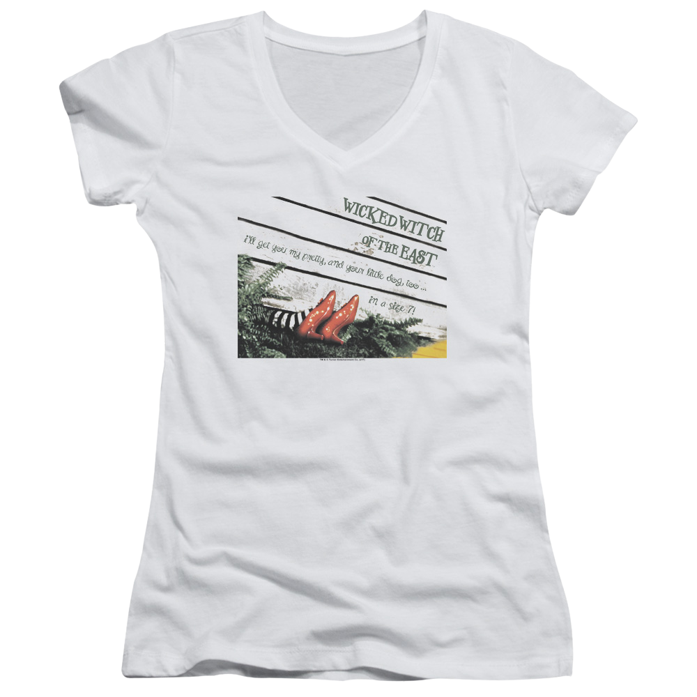 Wizard of Oz Size 7 Juniors V-Neck T-Shirt Juniors V-Neck T-Shirt Wizard of Oz   