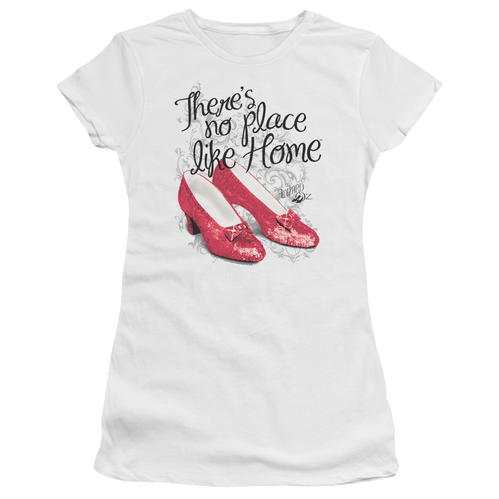 Wizard of Oz Ruby Slippers Juniors T-Shirt Juniors T-Shirt Wizard of Oz   