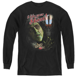 Wizard Of Oz I Like Your Shoes - Youth Long Sleeve T-Shirt Youth Long Sleeve T-Shirt Wizard of Oz   