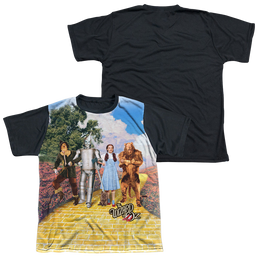 Wizard of Oz On The Road - Youth Black Back T-Shirt Youth Black Back T-Shirt (Ages 8-12) Wizard of Oz   