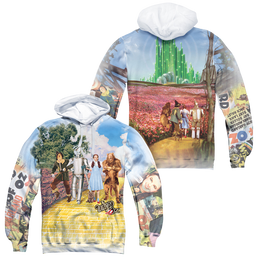 Woz On The Road All-Over Print Pullover Hoodie All-Over Print Pullover Hoodie Wizard of Oz   