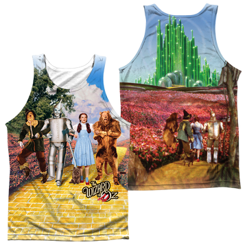 Wizard of Oz Woz On The Road men's all-over print tank