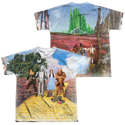 Wizard of Oz On The Road (Front/Back Print) - Youth All-Over Print T-Shirt Youth All-Over Print T-Shirt (Ages 8-12) Wizard of Oz   