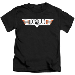 Top Gun Logo - Kid's T-Shirt Kid's T-Shirt (Ages 4-7) Top Gun   