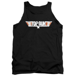 Top Gun Logo - Men's Tank Top Men's Tank Top Gun   