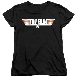 Top Gun Logo - Women's T-Shirt Women's T-Shirt Top Gun   
