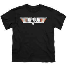 Top Gun Logo - Youth T-Shirt Youth T-Shirt (Ages 8-12) Top Gun   