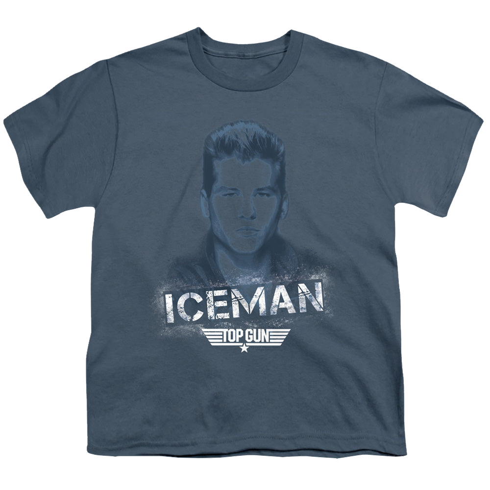 Top Gun Iceman - Youth T-Shirt Youth T-Shirt (Ages 8-12) Top Gun   
