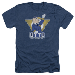 Airplane Otto - Men's Heather T-Shirt Men's Heather T-Shirt Airplane   