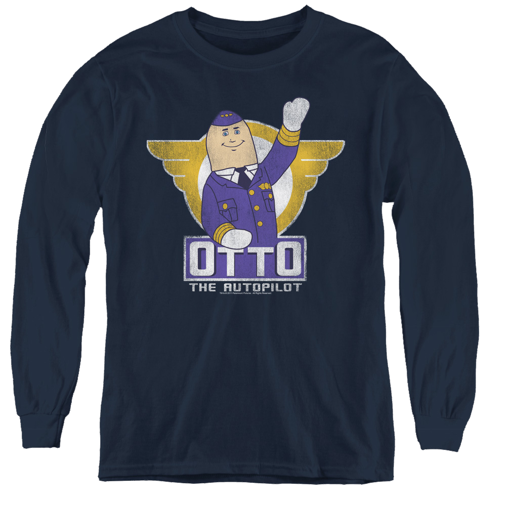 Airplane Otto - Youth Long Sleeve T-Shirt Youth Long Sleeve T-Shirt Airplane   