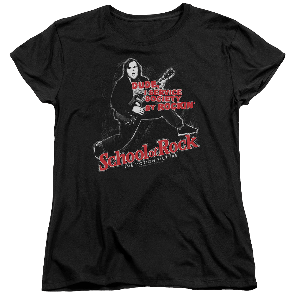 School of Rock Rockin - Women's T-Shirt Women's T-Shirt School of Rock   