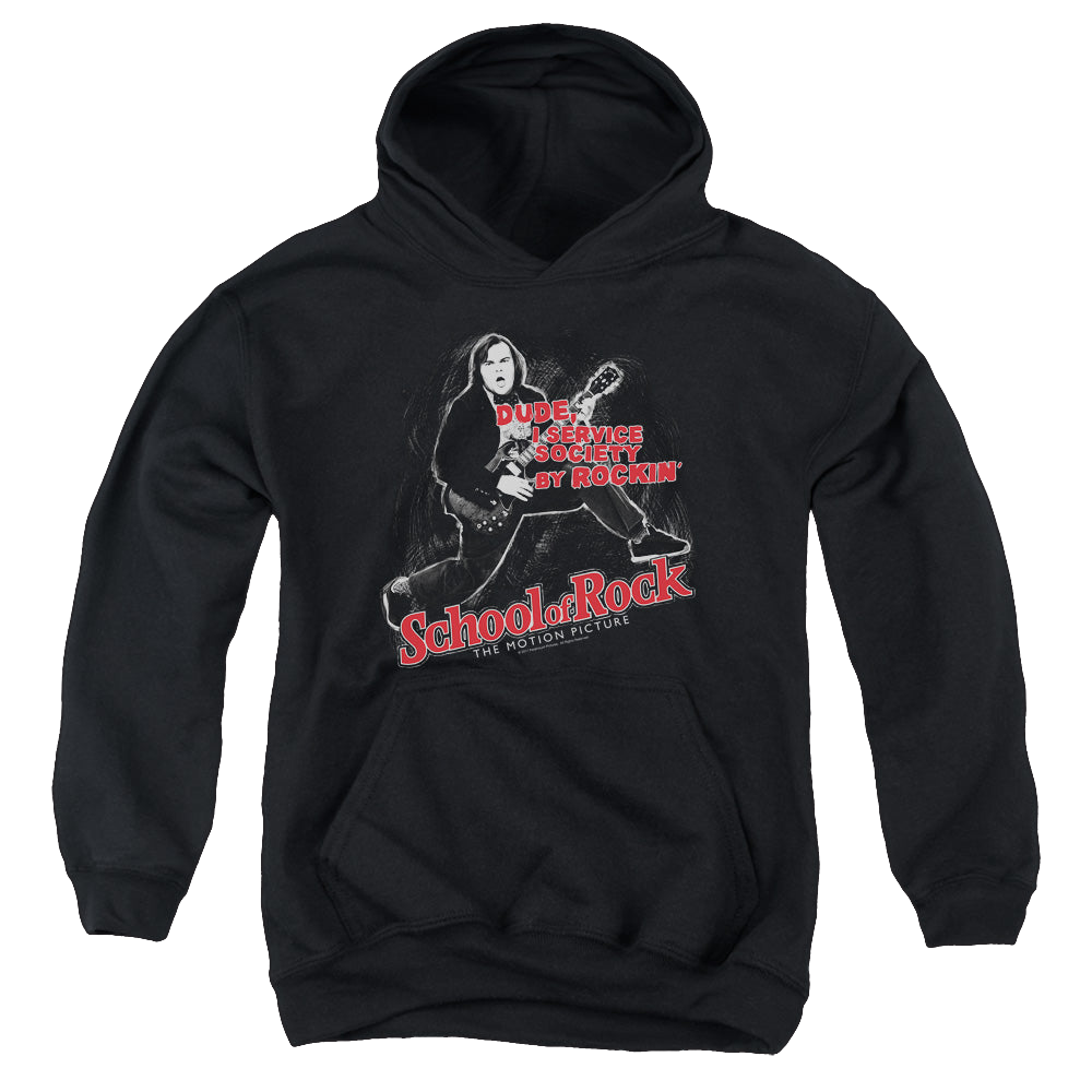 School of Rock Rockin - Youth Hoodie Youth Hoodie (Ages 8-12) School of Rock   