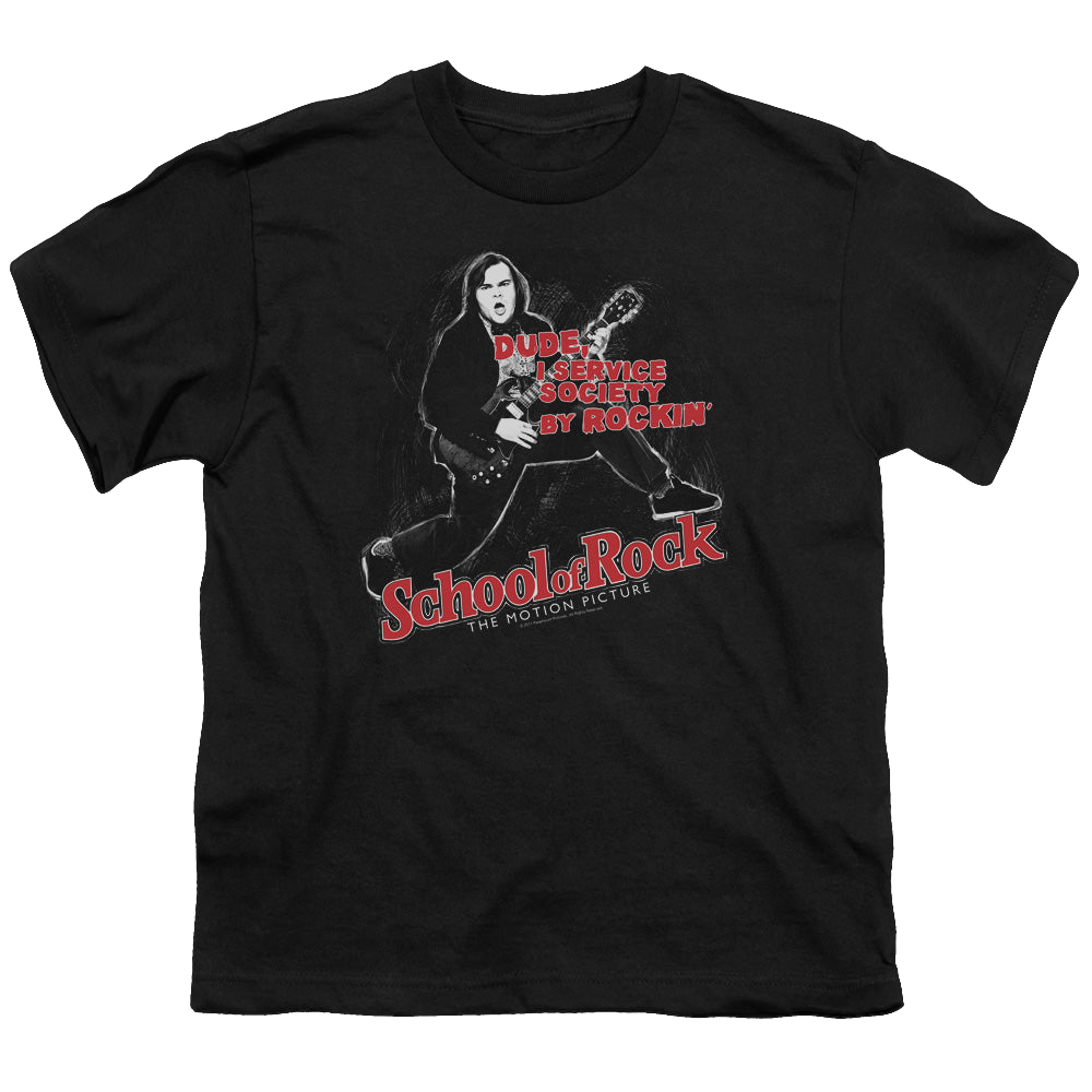 School of Rock Rockin - Youth T-Shirt Youth T-Shirt (Ages 8-12) School of Rock   