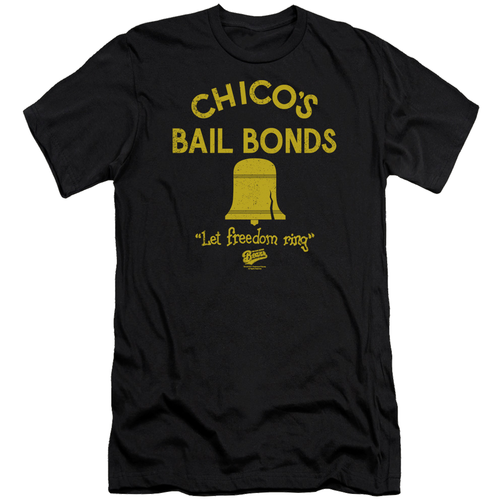 Bad News Bears Chicos Bail Bonds - Men's Premium Slim Fit T-Shirt Men's Premium Slim Fit T-Shirt Bad News Bears   