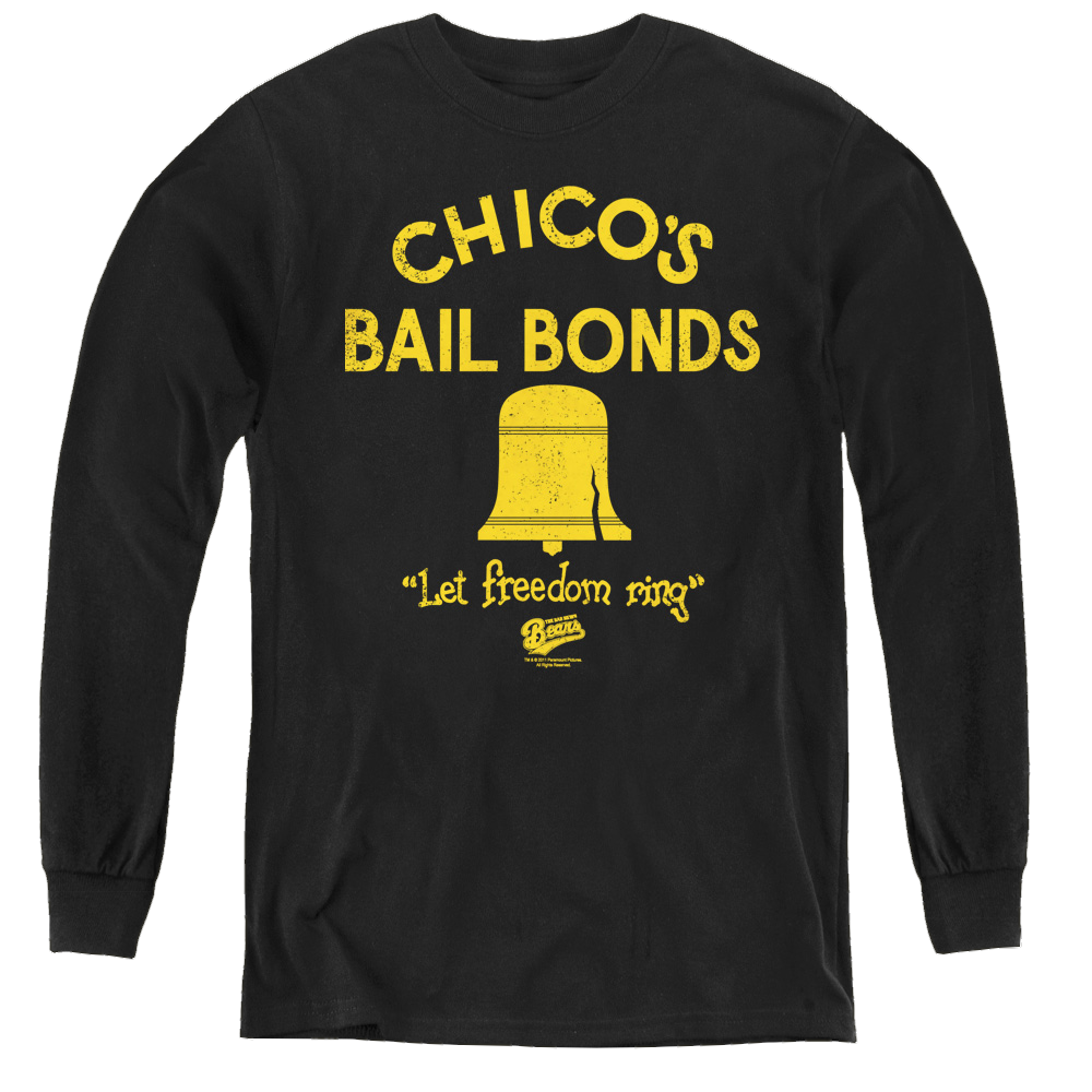 Bad News Bears, The Chicos Bail Bonds - Youth Long Sleeve T-Shirt Youth Long Sleeve T-Shirt Bad News Bears   