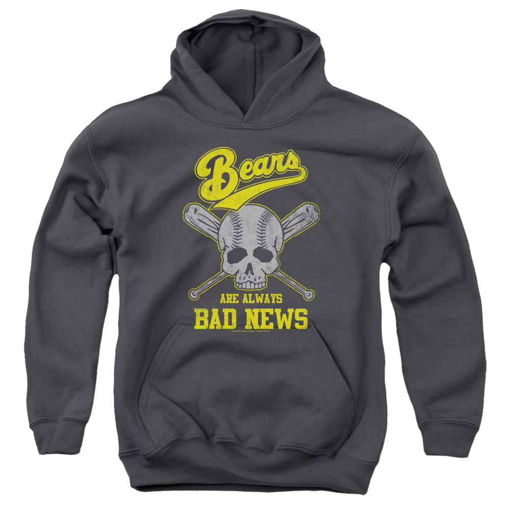 Bad News Bears Always Bad News - Youth Hoodie (Ages 8-12) Youth Hoodie (Ages 8-12) Bad News Bears   