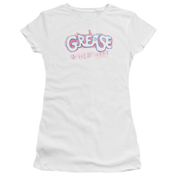 Grease Grease Is The Word - Juniors T-Shirt Juniors T-Shirt Grease   