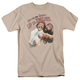 Up In Smoke Rolled Up - Men's Regular Fit T-Shirt Men's Regular Fit T-Shirt Cheech & Chong   