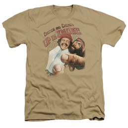 Up in Smoke Rolled Up - Men's Heather T-Shirt Men's Heather T-Shirt Cheech & Chong   