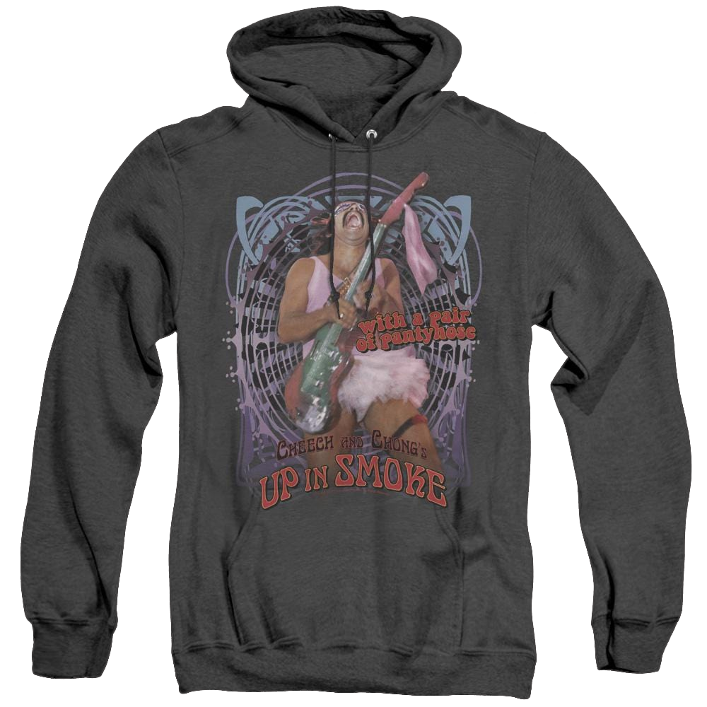Up In Smoke Pantyhose - Heather Pullover Hoodie Heather Pullover Hoodie Cheech & Chong   