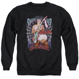 Up in Smoke Pantyhose - Men's Crewneck Sweatshirt Men's Crewneck Sweatshirt Cheech & Chong   