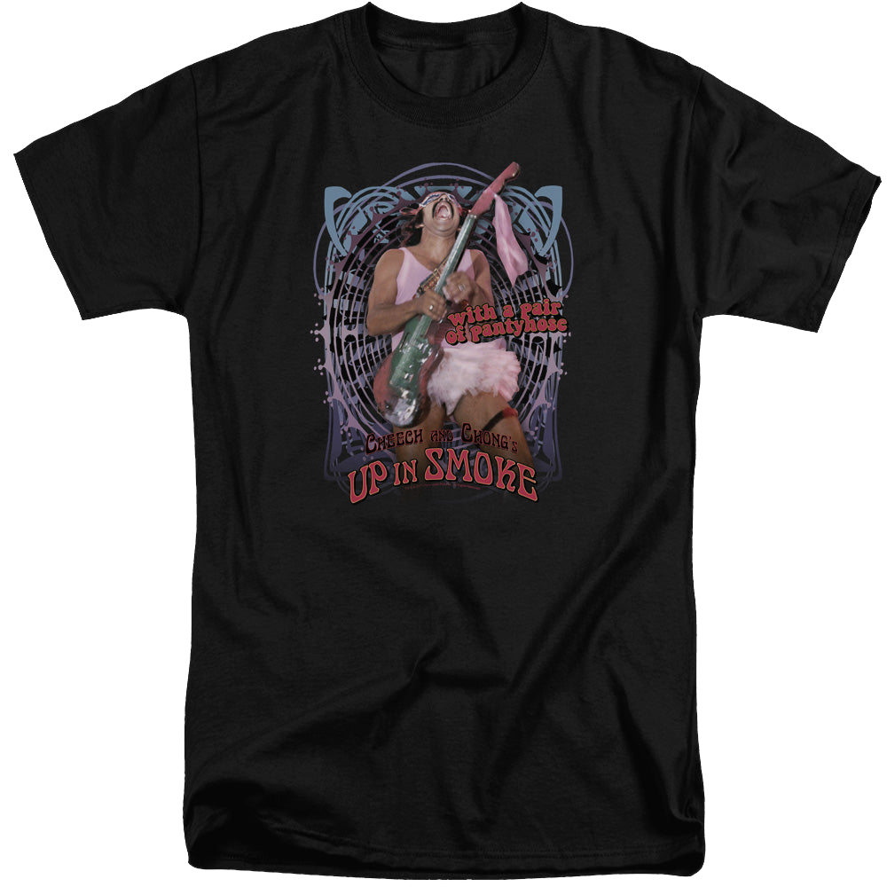 Up in Smoke Pantyhose - Men's Tall Fit T-Shirt Men's Tall Fit T-Shirt Cheech & Chong   