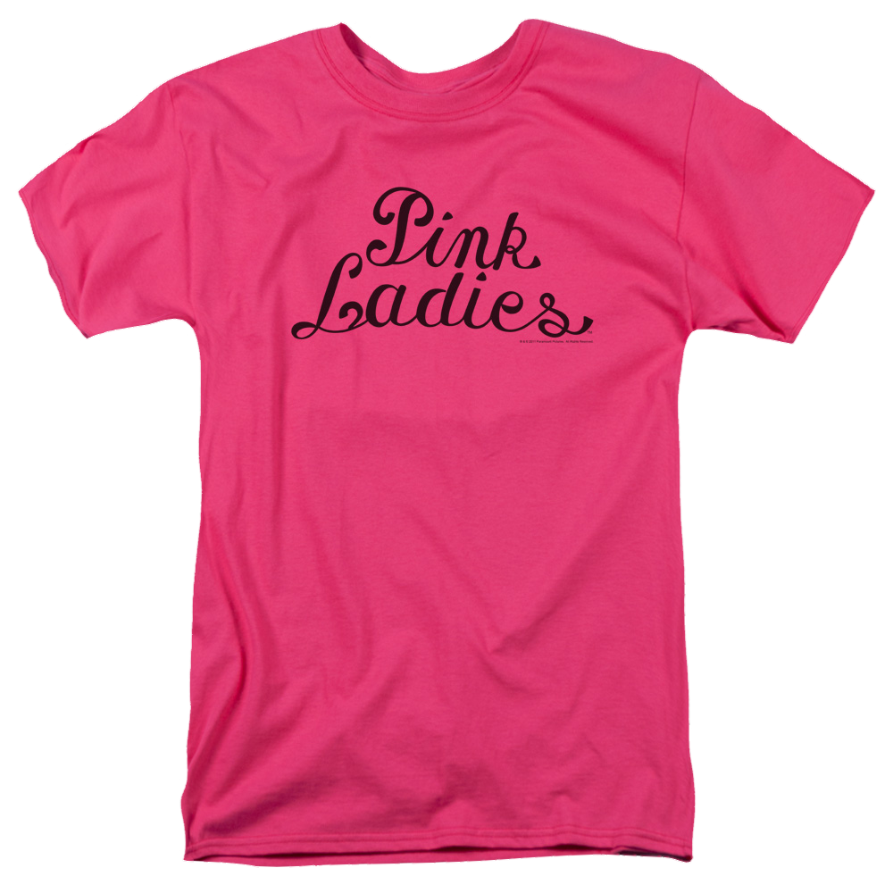 Grease Pink Ladies Logo - Men's Regular Fit T-Shirt Men's Regular Fit T-Shirt Grease   