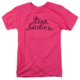 Grease Pink Ladies Logo - Men's Regular Fit T-Shirt Men's Regular Fit T-Shirt Grease   