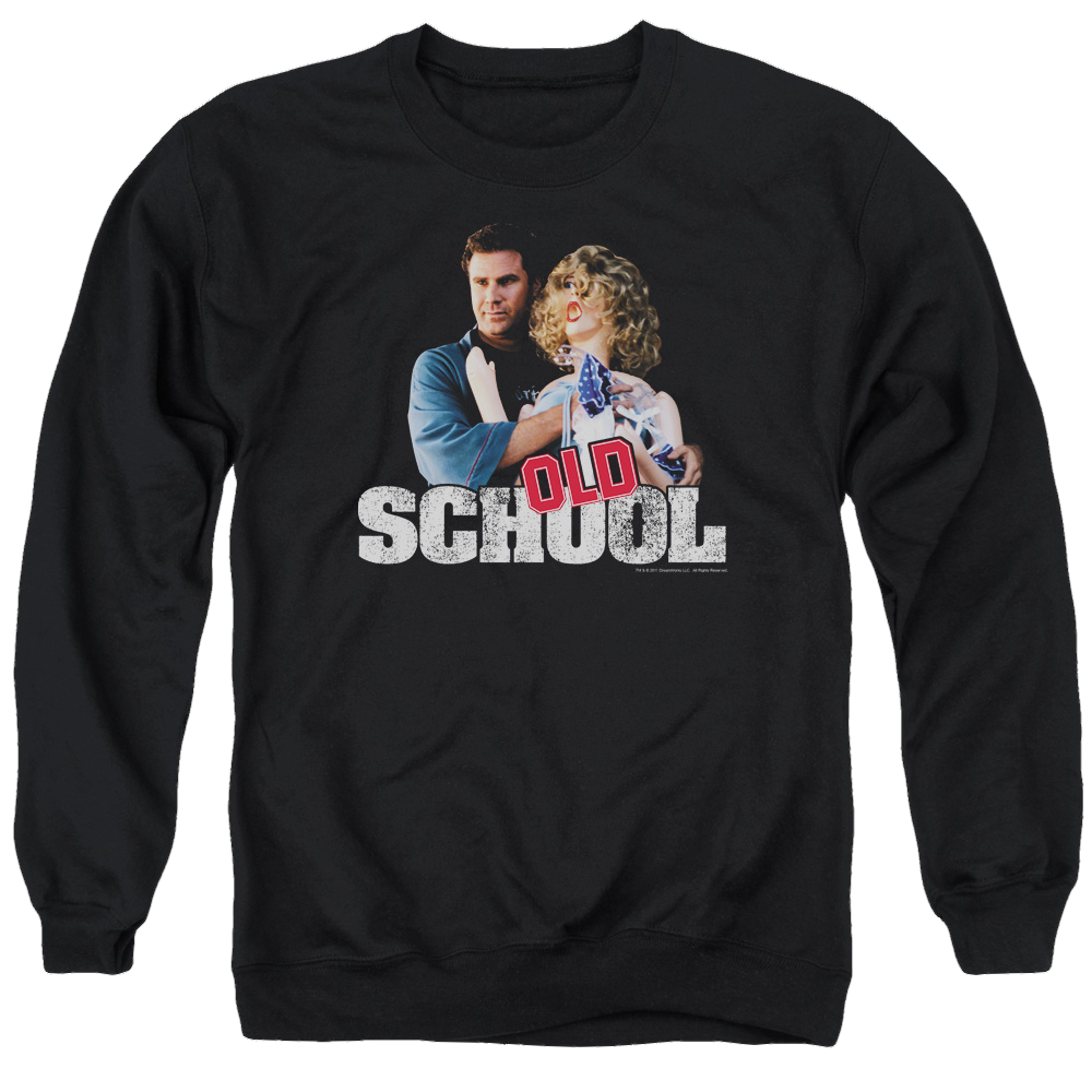 Old School Frank And Friend - Men's Crewneck Sweatshirt Men's Crewneck Sweatshirt Old School   